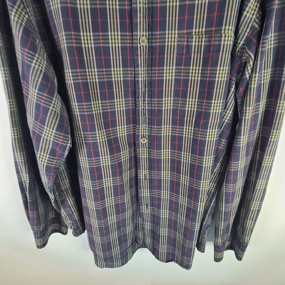 Izod Button Down Shirt Long Sleeve Multicolor Men's Siz… - Picture 5 of 7